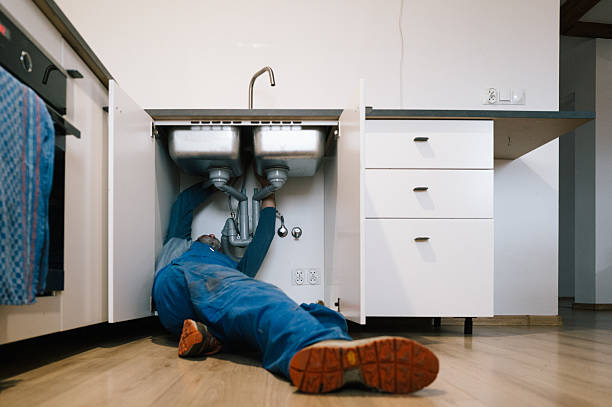 Professional Plumbing technician working in Islip, NY